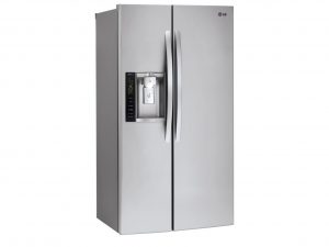 LG 22 cu. ft. Smart wi-fi Enabled Side-by-Side Counter-Depth Refrigerator